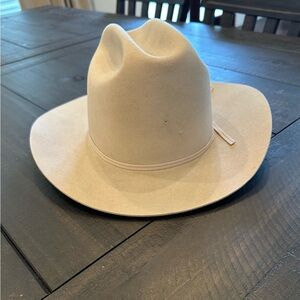 Stetson Beaver 5x Cream Western Felt Hat